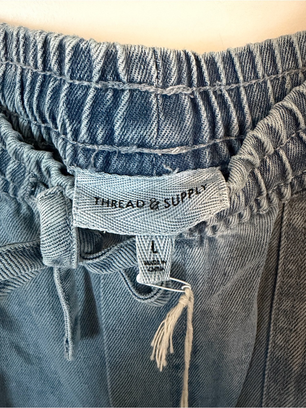 Thread & Supply Chambray blue Denim Pants - Picture 6 of 9
